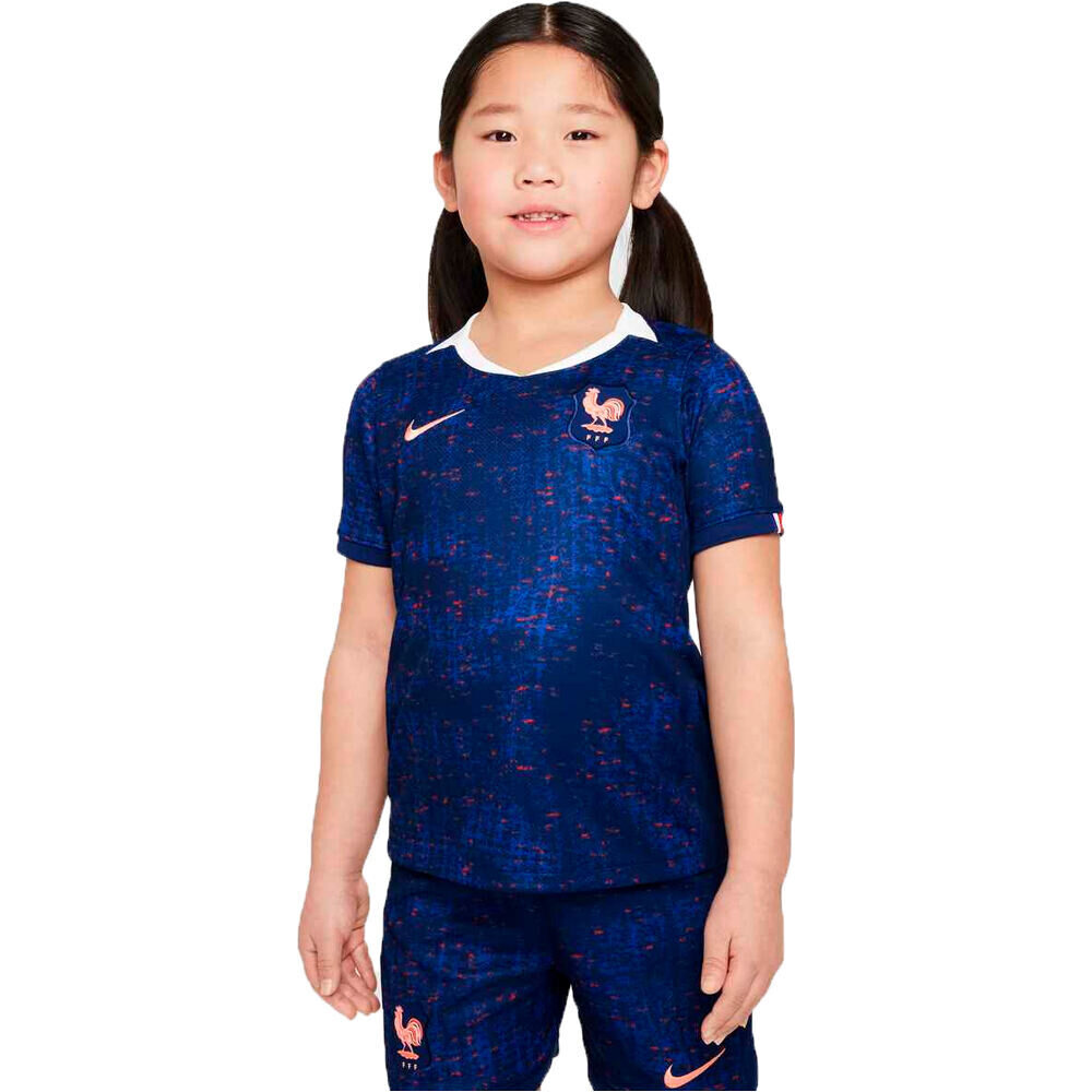 Nike equipación fútbol niño FRANCIA 25 LK NK DF STAD KIT HM vista detalle