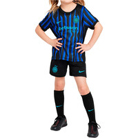 Nike equipación fútbol niño INTER 25 LK NK DF KIT STAD HM vista frontal