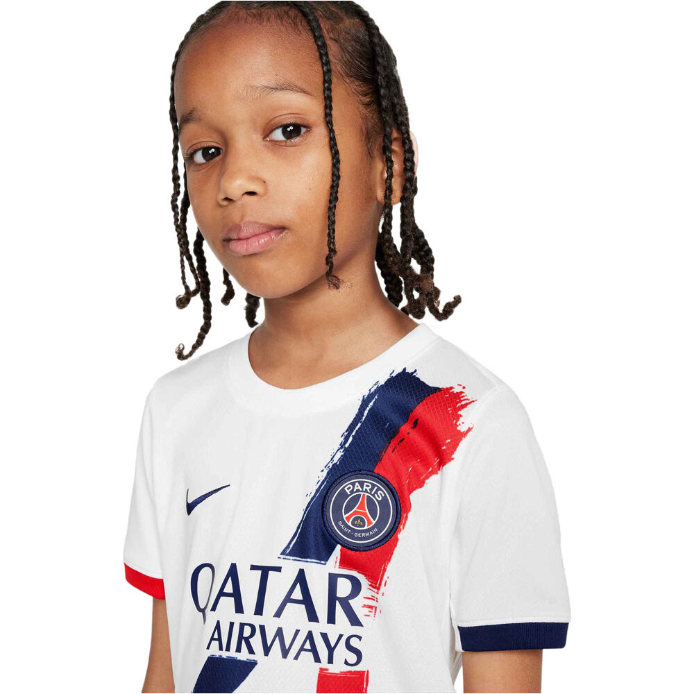 Nike equipación fútbol niño PSG 25 LK NK DF KIT STAD AW 03