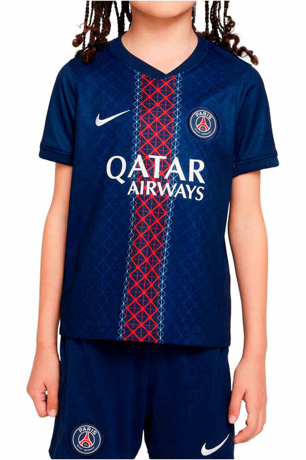 Nike equipación fútbol niño PSG 25 LK NK DF KIT STAD HM vista detalle