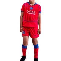 Nike equipación fútbol niño PSG LK NK DF KIT STAD 3R vista frontal