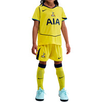 Nike equipación fútbol niño THFC LK NK DF KIT STAD 3R vista frontal