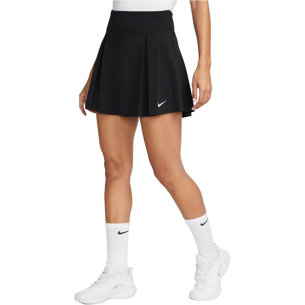 Nike falda tenis W NK DF ADVTG SKRT REG vista frontal