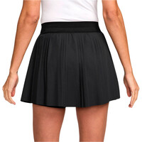 Nike falda tenis W NKCT DF ADVTG ACE SKT HR PLT vista trasera