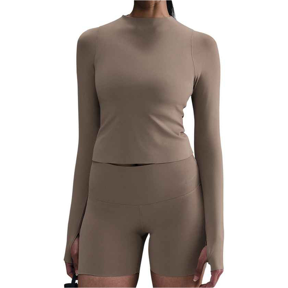 Nike maillot ballet y danza niña W NK INF DF LS TOP vista frontal