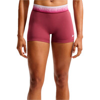 Nike Malla Corta Mujer W NP DF MR 3IN SHORT TT GRDNT vista frontal