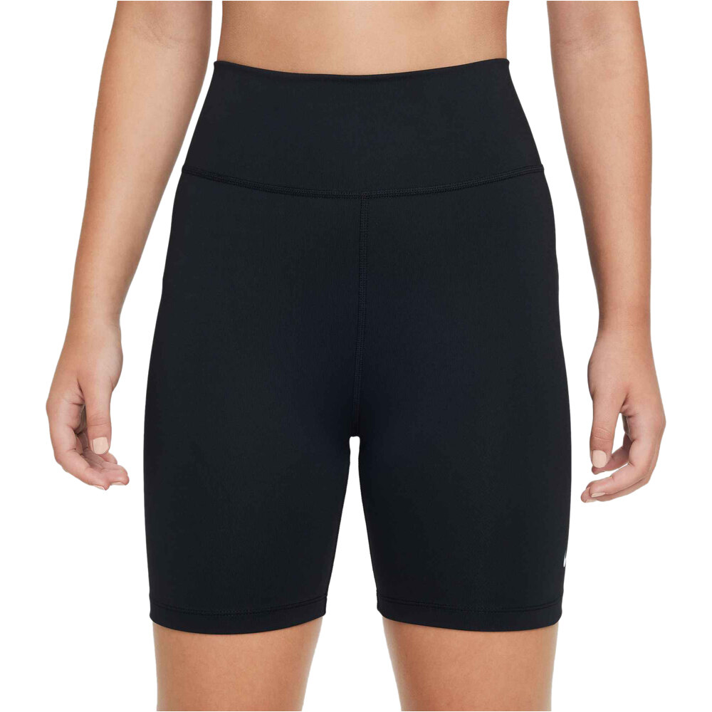 Nike malla corta niña G NK DF ONE 5IN BIKE SHORT vista frontal
