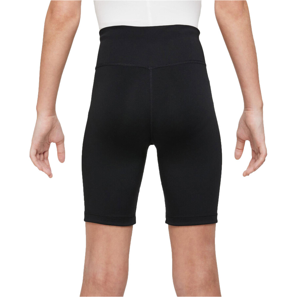 Nike malla corta niña G NK DF ONE BIKE SHORT vista trasera