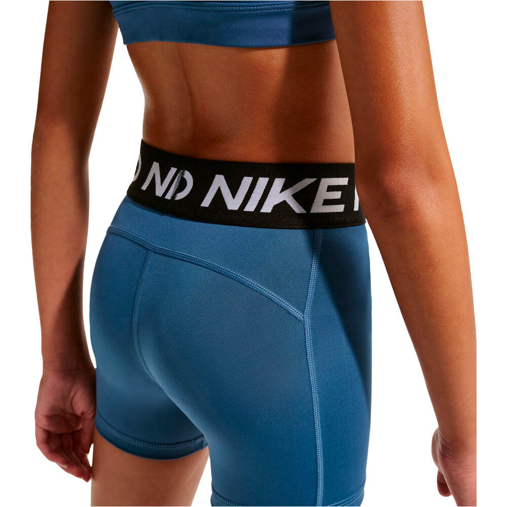 Nike malla corta niña G NP DF 3IN SHORT 03