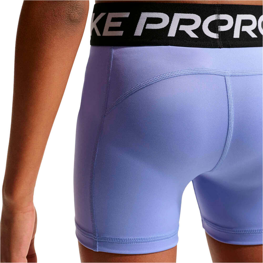 Nike malla corta niña G NP DF 3IN SHORT 03