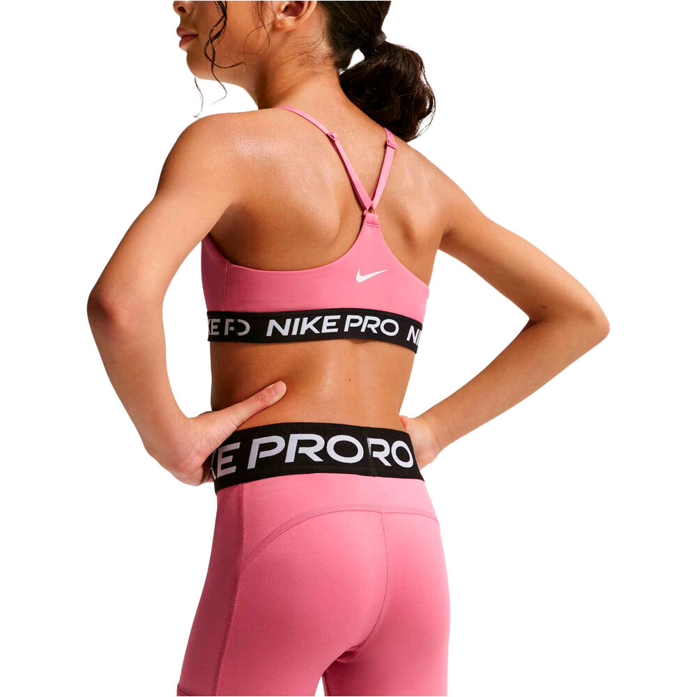 Nike malla corta niña G NP DF 3IN SHORT 03