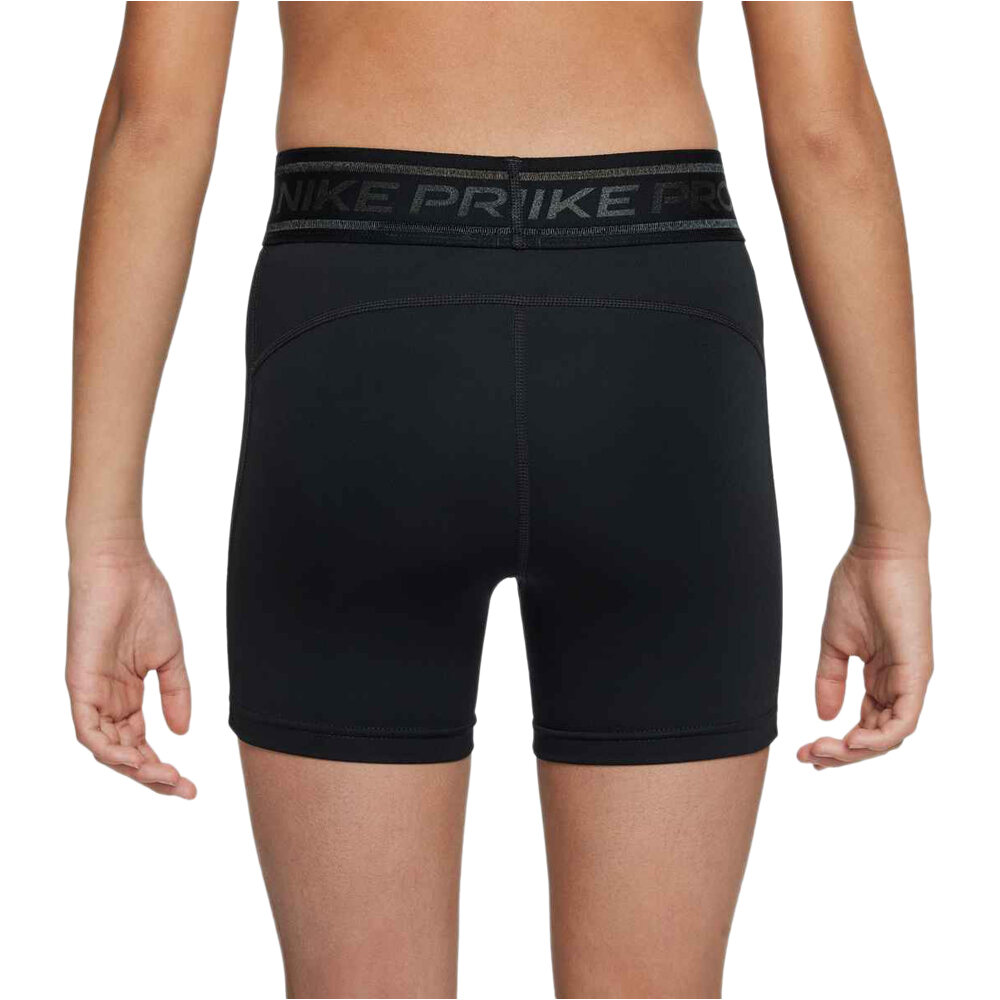 Nike malla corta niña G NP DF 3IN SHORT SPORT PACK vista trasera