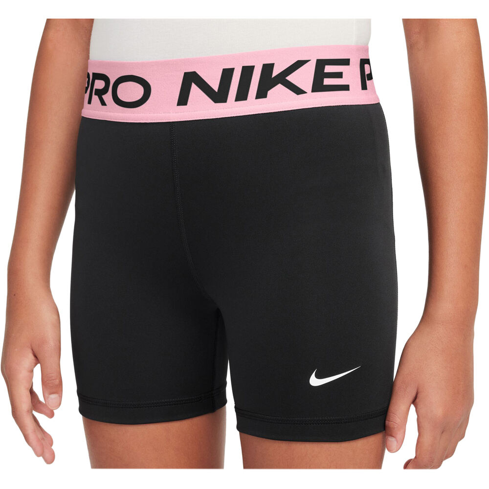 Nike malla corta niña G NP DF 3IN SHORT vista detalle