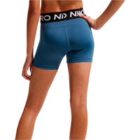 Nike malla corta niña G NP DF 3IN SHORT vista trasera