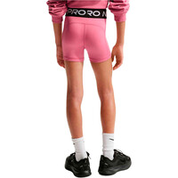 Nike malla corta niña G NP DF 3IN SHORT vista trasera