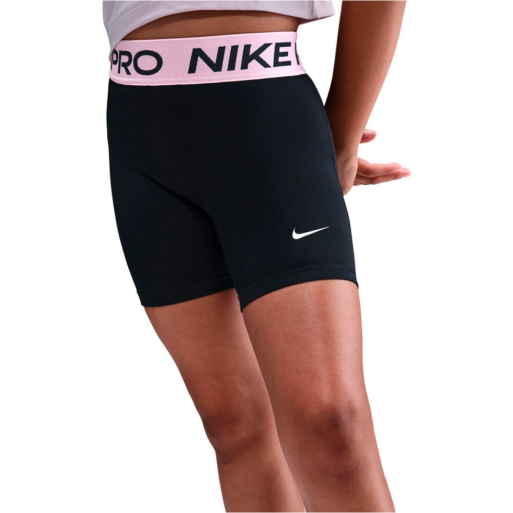 Nike malla corta niña G NP DF 5IN SHORT vista frontal