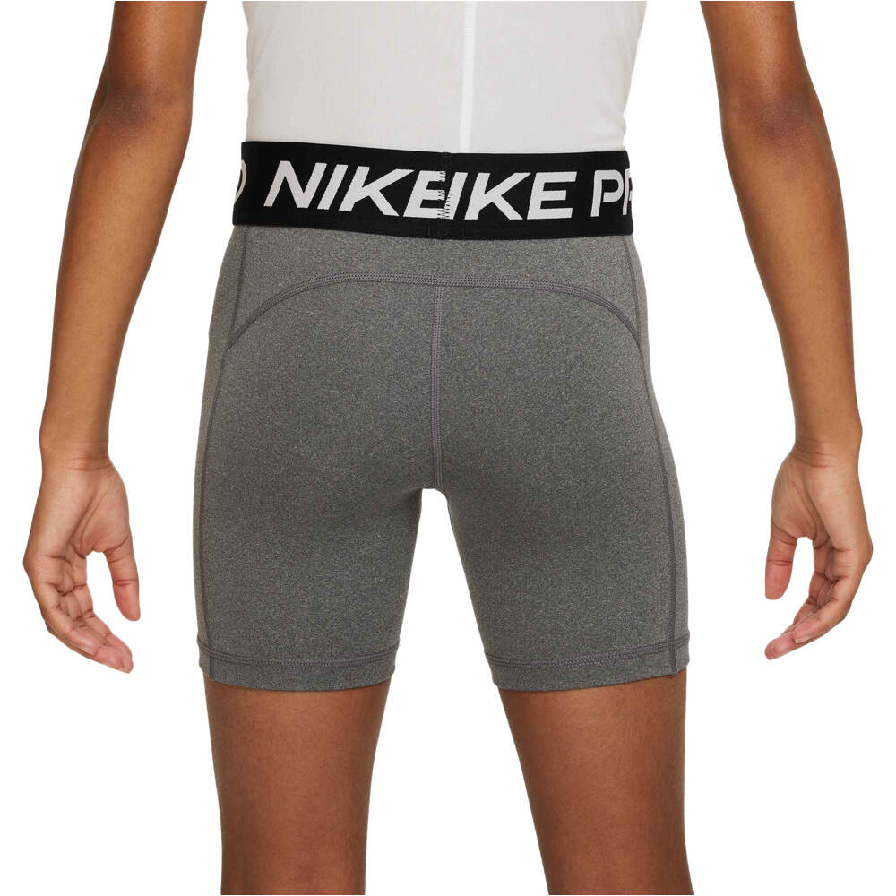 Nike malla corta niña G NP DF 5IN SHORT vista trasera