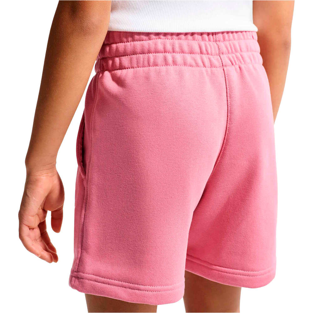 Nike malla corta niña G NSW CLUB FT 5IN SHORT LBR 03