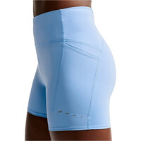 Nike malla corta running mujer W NK DF SWIFT HR 4IN SHORT vista detalle