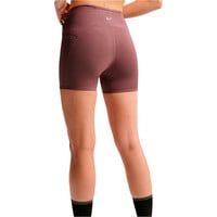 Nike malla corta running mujer W NK DF SWIFT HR 4IN SHORT vista trasera