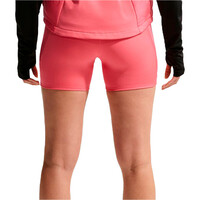 Nike malla corta running mujer W NK DF SWIFT HR 4IN SHORT vista trasera