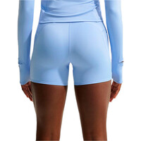 Nike malla corta running mujer W NK DF SWIFT HR 4IN SHORT vista trasera