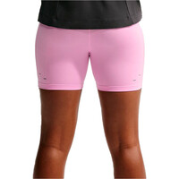 Nike malla corta running mujer W NK TEMPO DF HR TGT SHRT vista trasera