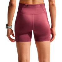 Nike malla corta running mujer W NK TEMPO DF HR TGT SHRT vista trasera