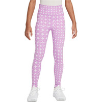 Nike malla larga niña G NK DF ONE TGHT AOP vista frontal