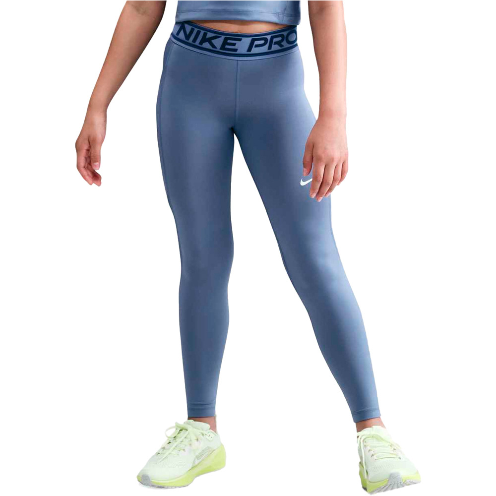 Nike malla larga niña G NP DF TGHT SPORT PACK vista frontal