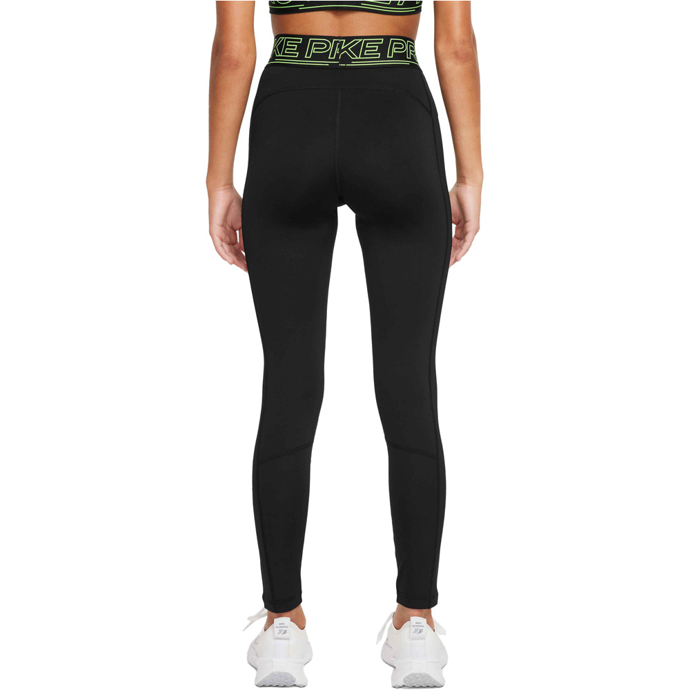 Nike malla larga niña G NP DF TGHT SPORT PACK vista trasera