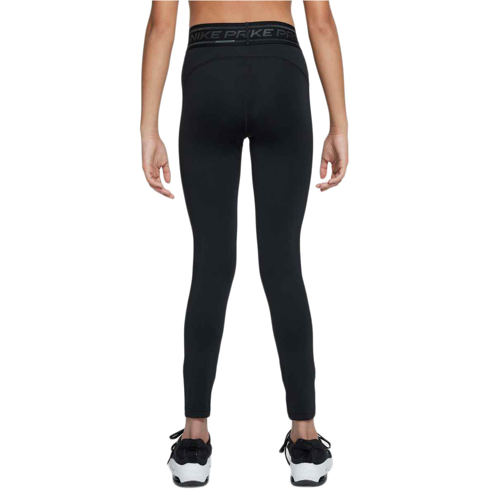 Nike malla larga niña G NP DF TGHT SPORT PACK vista trasera