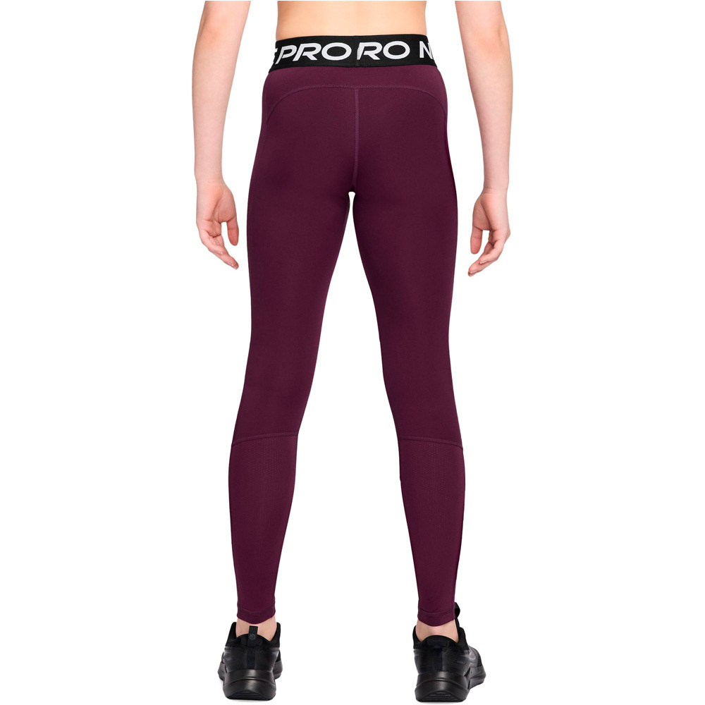 Nike malla larga niña G NP LEGGING vista trasera