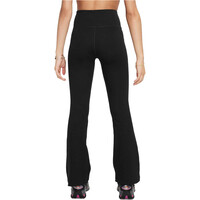 Nike malla larga niña G NSW CLSSC HR FLARE TGHT LBR vista trasera