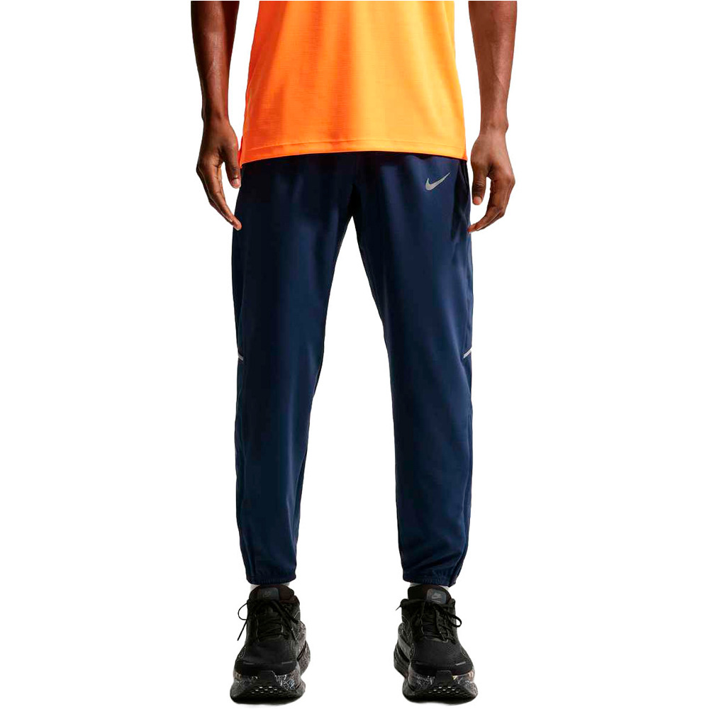 Nike malla larga running hombre M NK DF MILER WOVEN PANT vista frontal