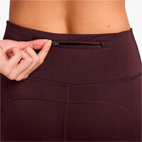 Nike malla larga running mujer W NK DF FAST MR 7/8 TGT NVLT vista detalle