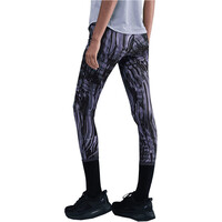Nike malla larga running mujer W NK DF SWIFT HR 7/8 TIGHT AOP vista trasera