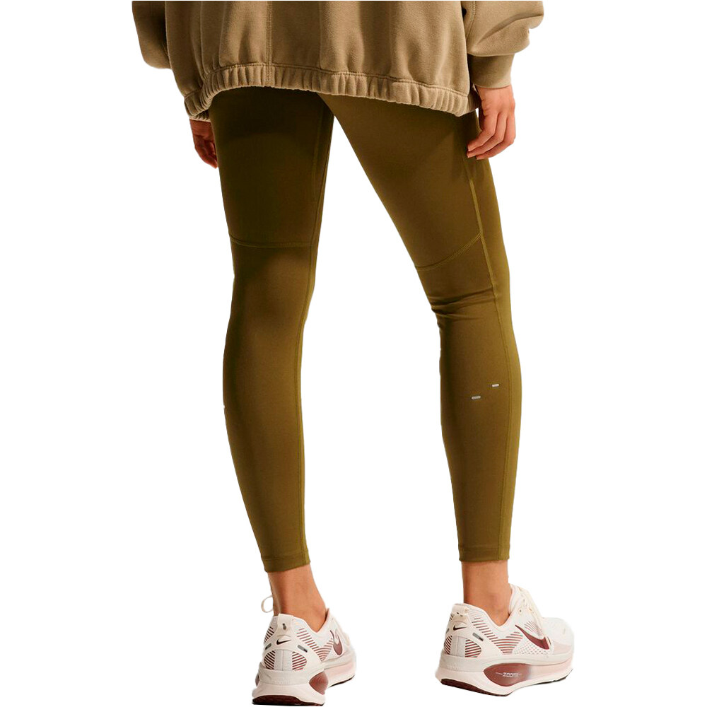 Nike malla larga running mujer W NK DF TEMPO HR 7/8 TGHT vista trasera