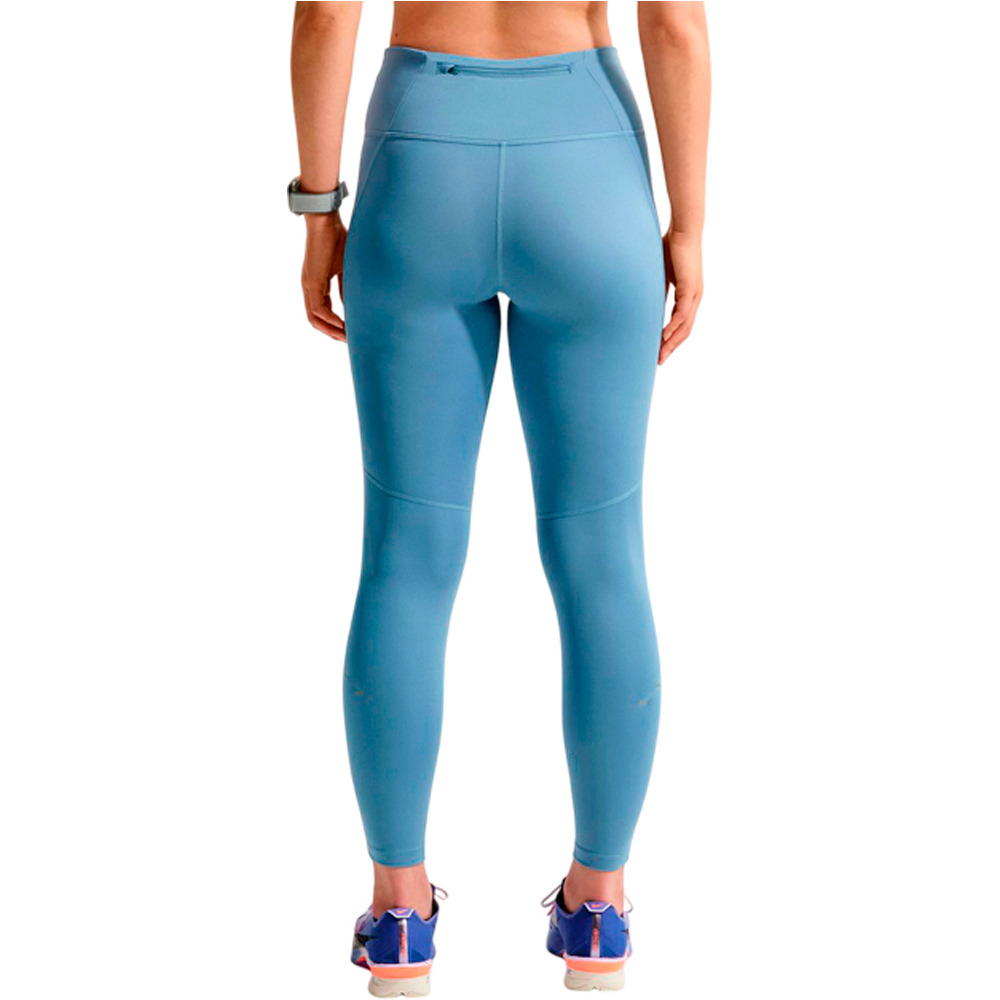 Nike malla larga running mujer W NK DF TEMPO HR 7/8 TGHT vista trasera