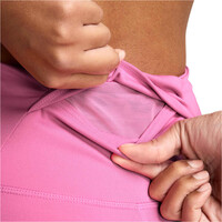 Nike malla larga running mujer W NK DF TEMPO HR 7/8 TGT SWHBR vista detalle