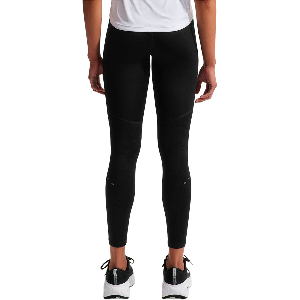 Nike malla larga running mujer W NK TEMPO DF HR 7/8 MSH TGT vista trasera