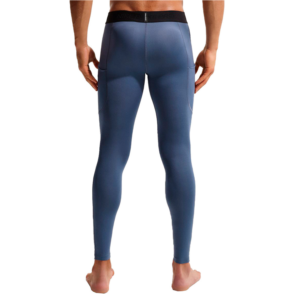 Nike mallas largas fitness hombre M NP DF TIGHT vista trasera