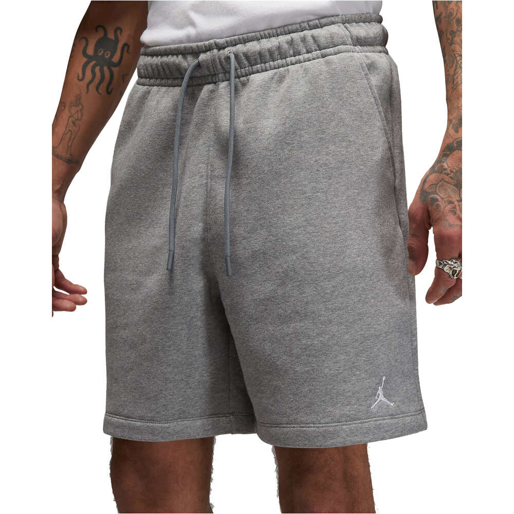 Nike pantalón baloncesto M J ESS FLC SHORT vista frontal