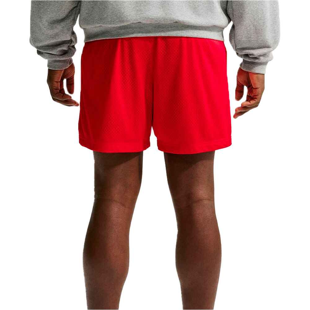 Nike pantalón baloncesto M NK DF SI PRAC MESH 5IN SHORT vista trasera