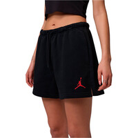Nike pantalón baloncesto W J JUMPMAN FLC SHORT 2 vista frontal