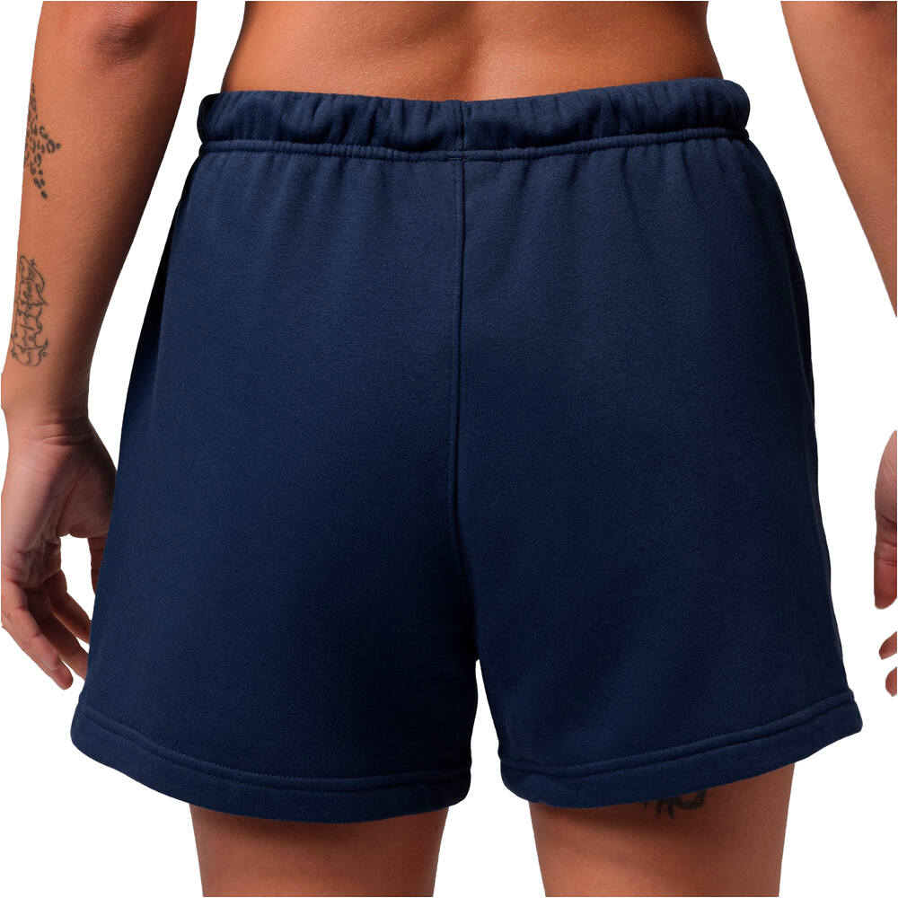 Nike pantalón baloncesto W J JUMPMAN FLC SHORT 2 vista trasera