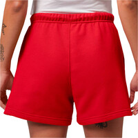 Nike pantalón baloncesto W J JUMPMAN FLC SHORT 2 vista trasera