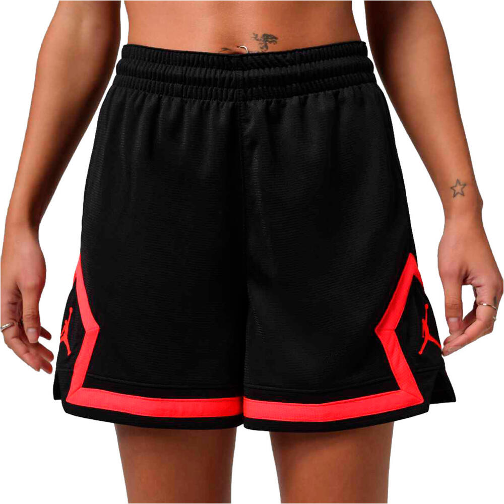 Nike pantalón baloncesto W J SPT DMND SHORT 4 vista detalle