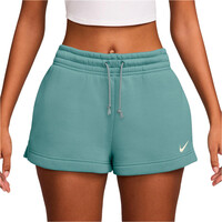 Nike pantalón corto deporte mujer W NSW PHNX FLC MR STD SHORT vista frontal