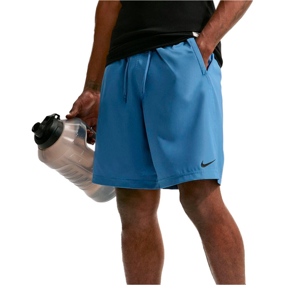 Nike pantalón corto fitness hombre M NK DF FORM 9IN UL SHORT vista frontal